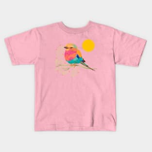 Rainbow Bird Kids T-Shirt